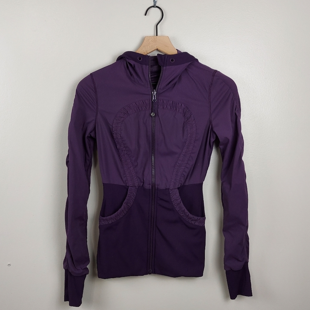 Lululemon Purple Reversible Dance Studio Jacket